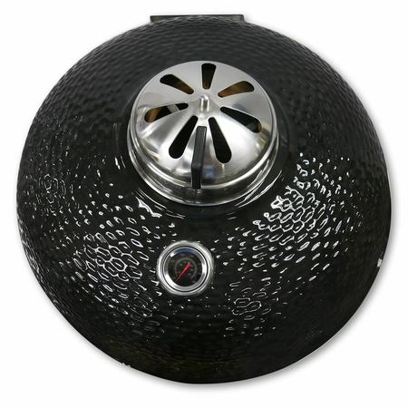 Duluth Forge Ceramic Charcoal Kamado Grill And Smoker - 24 Inch - Model# Df-Cc- DF-CC-24-BK